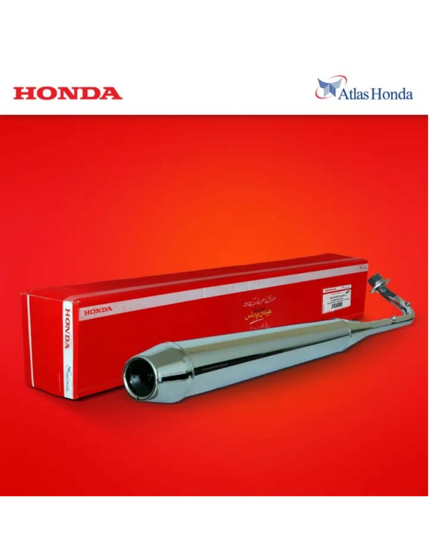 Muffler Exhaust Silencer CD-70 Atlas Honda Genuine