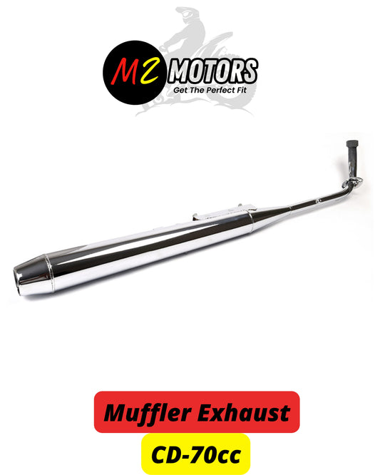 Muffler Exhaust Silencer CD-70 Atlas Honda Genuine